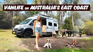 Weekly Vlog 01  Van Life on Australias East Coast  Travel Vlog  Running a Business on the Road [upl. by Aeynod]