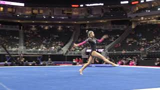 Olivia Dunne  Floor Exercise – 2020 Nastia Liukin Cup [upl. by Stefania400]