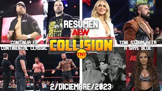 AEW Collision  2Diciembre2023  RESUMEN Y RESULTADOS [upl. by Silisav]