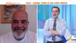 Vacanze in Albania il premier albanese Edi Rama punzecchia gli italiani quotOrmai fate polemica [upl. by Main234]