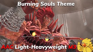 FFXIV OST AAC LightHeavyweight M3 quotBurning Soulsquot Theme [upl. by Lidia]