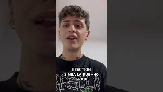 SIMBA LA RUE  40 GRADI FULL REACTION SUL CANALE [upl. by Tonie]