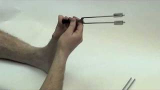 Using a Tuning Fork on a Patients Foot [upl. by Otaner]