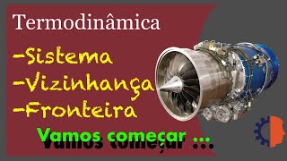 Conceito de Sistema Vizinhança e Fronteira  Termodinâmica básica [upl. by Randie]