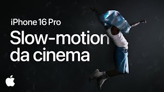 iPhone 16 Pro  4K a 120 fps  Slowmotion  Apple [upl. by Siravart557]