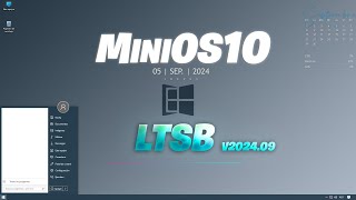 La versión mas ligera de Windows 10 se actualiza  MiniOS10 LTSB v202409 windows windows10 [upl. by Meesan]