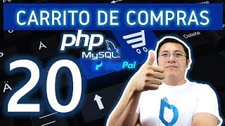 20 Carrito de compras con php mysql paypal y bootstrap Diseño para pago [upl. by Valli88]