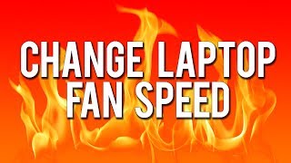 How to Change Laptop Fan Speed [upl. by Kumar583]