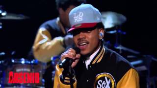 Chance The Rapper Chain Smoker Live At The Arsenio Show [upl. by Essie]