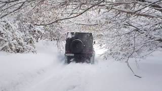 w460 offroad winter [upl. by Nobie]