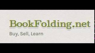 Book Folding Patterns Free  How to fold a cut and fold book folding pattern [upl. by Acimehs]