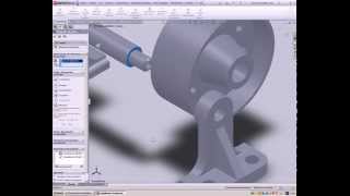 SolidWorks  IMPORTANTO DE PARASOLID Y TRABAJANDO CON ENSAMBLE [upl. by Yeffej]