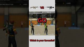 SCAR😱 vs M4A1🔥  Gun DAMAGE TEST Freefire freefire foryou ffshorts ff freefireshorts ajjubhai [upl. by Modnar]