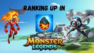 Ranking up in monster legends ✊ monster legends [upl. by Fidellia]