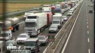 Incidente A1 Sud km 164 Modena [upl. by Abate]