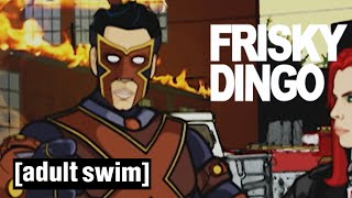 Frisky Dingo  Meet AwesomeX  Adult Swim UK 🇬🇧 [upl. by Crocker]