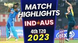 🔴India vs Australia 4th T20 Match Highlights  IND vs AUS T20 HIGHLIGHTS  IND vs AUS T20 Series [upl. by Negam]