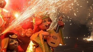 The Fallas Festival ValenciaSpain English version [upl. by Akili325]