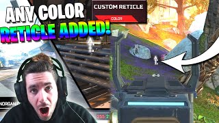 CUSTOM COLOR RETICLES ARE FINALLY HERE  Apex Legends [upl. by Georgeanna]