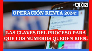 Operación renta 2024 Las claves del proceso y todo lo necesario para que los números queden bien [upl. by Farley]