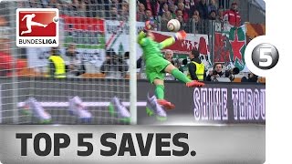 Top 5 Saves  Leno Zieler and More with Sensational Stops [upl. by Akinor]