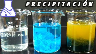 Reacciones de Precipitación Experimento de Química [upl. by Cramer]