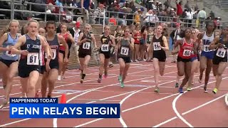 2024 Penn Relays begin Thursday at Franklin Field in Philadelphias University City [upl. by Platus]