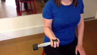 Forearm Pronation and Supination exercise [upl. by Rumpf411]