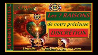 𝔽𝕃𝔸𝕄𝕄𝔼𝕊𝕁𝕌𝕄𝔼𝕃𝕃𝔼𝕊  Shuuut  Discrétion de MISE pour les DUOS Reconnectés ✨ 7 RAISONS 💞 N°751 💞 [upl. by Rehtaef]