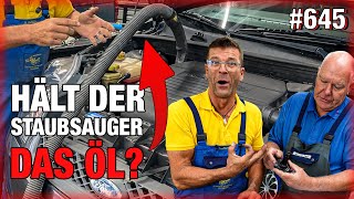 Kein Öl ablassen dank STAUBSAUGER 🧐  Golf 7 ohne LADEDRUCK 🦫  KLOPFSENSOR  deswegen so wichtig [upl. by Durtschi]