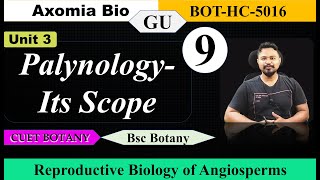 Palynology and its Scope Pollen Biology Reproductive Biology Bsc Botany 5th sem GU Axomia Bio [upl. by Arocahs679]