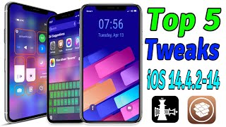 Top 5 Tweaks  iOS 1442  14  Updated Tweaks [upl. by Jegger]