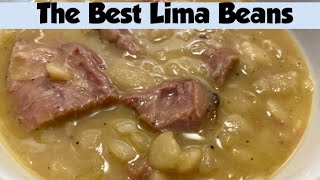 Southern Style Lima Beans  Cook With Me  KitchenNotesfromNancy [upl. by Grizel]