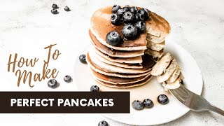 How to make the Perfect Pancake at home  Best Pancake Recipe [upl. by Azar]