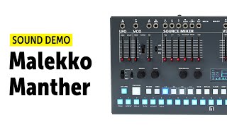 Malekko Manther Sound Demo no talking [upl. by Naihs]