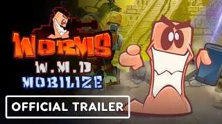 Worms WMD  Gameplay Trailer  Official Xbox OnePC Game 2016 [upl. by Agan]