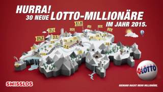 Swisslos Swiss Lotto  Niemand macht mehr Millionäre [upl. by Etteoj]