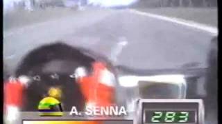 Ayrton Senna shows his frustration [upl. by Guimond]