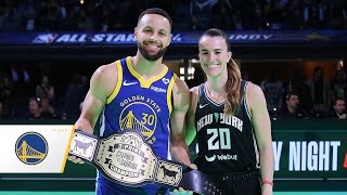 Stephen Curry Wins 2024 NBA AllStar 3Point Challenge [upl. by Averyl]