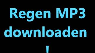 Regen Regengeräusch MP3 zum Entspannen downloaden [upl. by Joelynn]