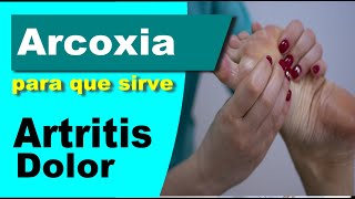 ARCOXIA para que sirve reacciones dolor artritis inflamacion [upl. by Aracaj961]