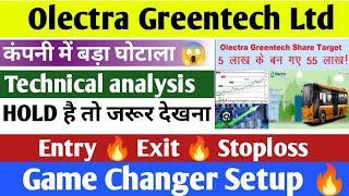 Olectra Greentech share latest news today • Olectra Greentech share targets for tomorrow [upl. by Chi]