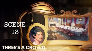 Three’s a Crowd Secrets Event SCENE 13  Estate Dining Room No loading screens June’s Journey [upl. by Prudie]