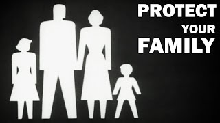 How to Protect Your Family and Home in a Nuclear Attack  1950s Educational Film [upl. by Barthol]