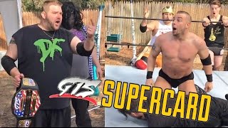 FIRED FOR CRIMINAL ASSAULT SHOCKING GTS WRESTLING SUPERCARD EVENT 2 CHAMPIONSHIP MATCHES [upl. by Pardew]