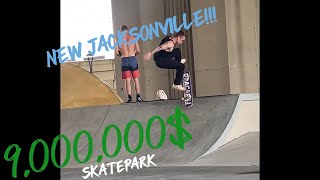 NEW JACKSONVILLE 9000000 SKATEPARK [upl. by Atteuqihc]