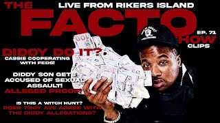 Troy Ave on the Christian Combs Accusations Clips  Facto Show ep 71 [upl. by Sokin]