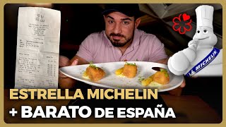 30 EUROS el RESTAURANTE ESTRELLA MICHELIN  BARATO de ESPAÑA  Ruta Gastronómica GALICIA Episodio 1 [upl. by Auohp]