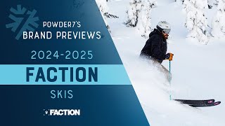 20242025 Faction Skis Preview  Powder7 [upl. by Pfeifer]