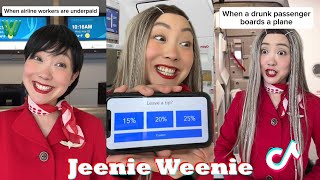 NEW Jeenie Weenie TikTok 2023  Funny Sandra Jeenie Kwon TikTok Compilation 2023 [upl. by Wenonah]